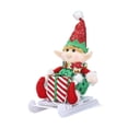 thumbnail image 1 of Tnarru Christmas Elf Doll, Christmas Decoration, Decorative Craft, Creative Presentation, Christmas Decoration, Christmas Decoration for Table Decoration A, 1 of 8