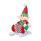thumbnail image 1 of Muñeco de elfo navideño con mueble para escritorio, adorno navideño para regalo de granja o hotel. Estilo A, 1 of 9