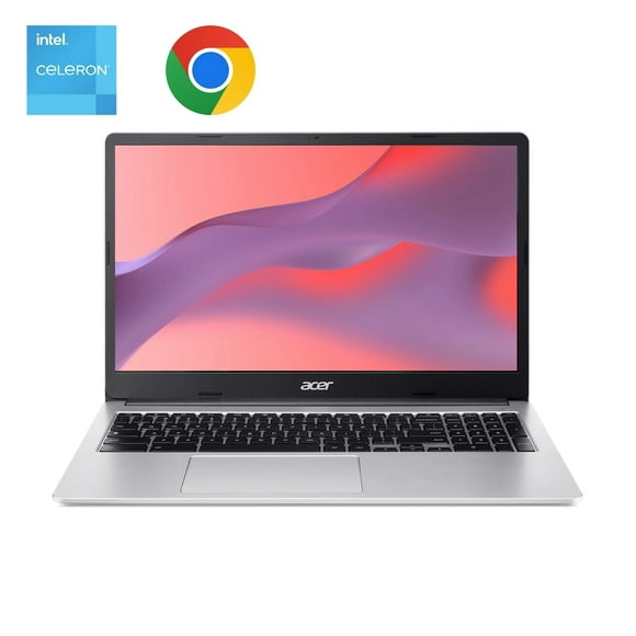 Ordinateur portable Acer Chromebook 315 CB315‑4H‑C5NW (Écran 15,6 pouces Full HD, Intel Celeron N4500, 4 Go de RAM, 64 Go eMMC)
