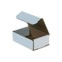Box Partners Corrugated Mailers 5" x 3" x 1" White 50/Bundle M531