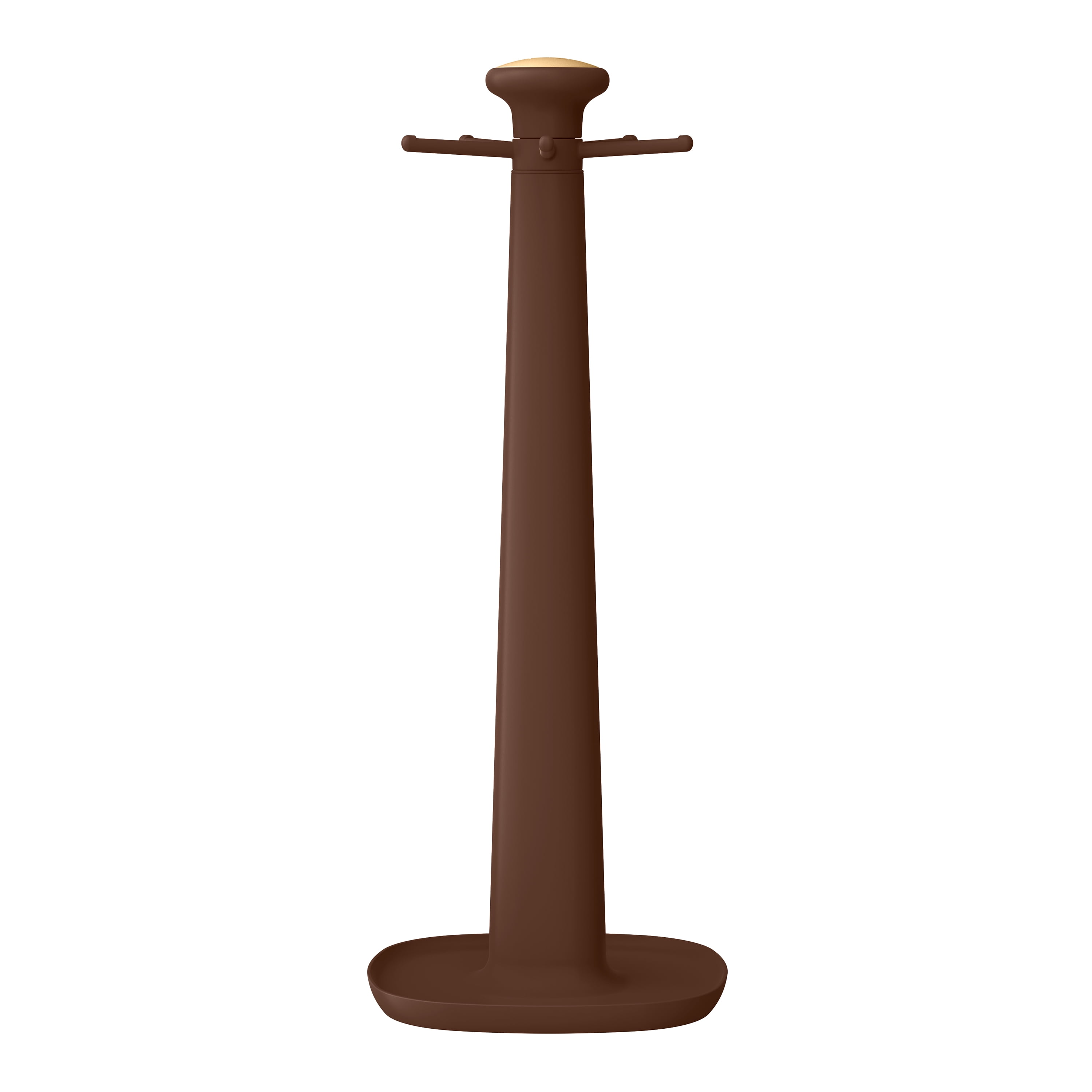 Beautiful 6-Piece Silicone Kitchen Utensil Tool Set with Rotating Rack, Chocolate by Drew Barrymore