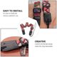 thumbnail image 3 of Houderco 1Jgo Correa Para Ukulele Ajustable Multicolor Con Estilo Bohemio Y Material Resistente, 3 of 6