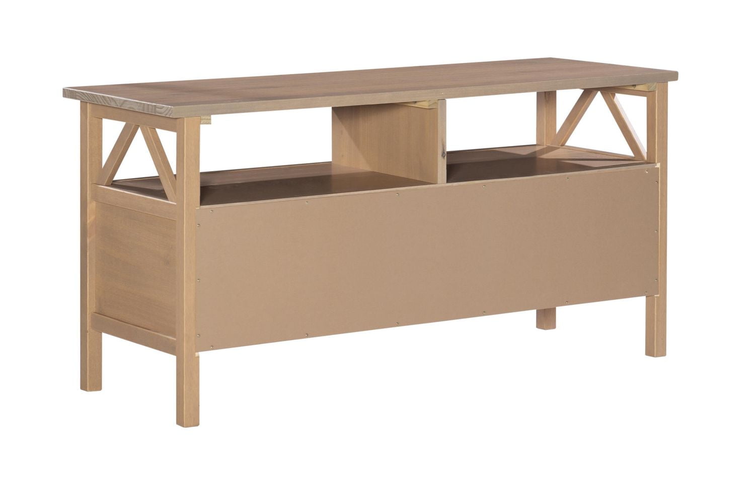 Meuble TV gris rustique Edgewood