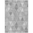 thumbnail image 2 of Addison Rugs Chantille Indoor/Outdoor Transitional Geometric Gray Washable Rectangle Rug, 3' x 5', 2 of 6