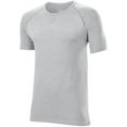 thumbnail image 2 of Evoshield Men's Seamless Training Baseball T-Shirt Light Grey L, 2 of 5