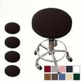 thumbnail image 2 of AIGIA Round Bar Stool Seat Covers Washable Stool Cushion Slipcover Elastic Bar Chair Covers for 11-14 Inch Chair, 2 of 5