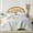 White, variant on Davulos White Queen Size Comforter Sets, Bed in a Bag 7 Pieces Boho Tufted Bed Set, Shabby Chic Bedding with Comforter, Sheet, Pillowcases & Shams