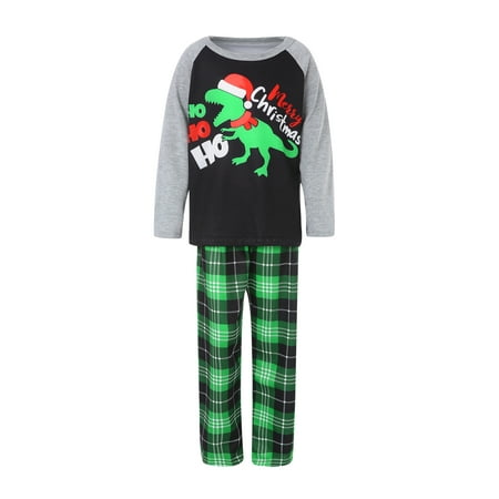 

Pybcvrrd Matching Family Pajamas Christmas Sleepwear Unisex PJs Pants Set