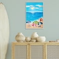 thumbnail image 3 of Stupell Industries Good Day Sunshine Coastal Painting Gray Framed Art Print Wall Art, 20 x 30, 3 of 10