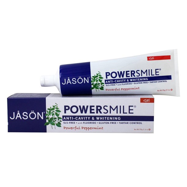 JASON Natural Products PowerSmile AntiCavity and Whitening Gel With