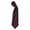 Aubergine, variant on Premier Colors Mens Satin Clip Tie (Pack of 2)