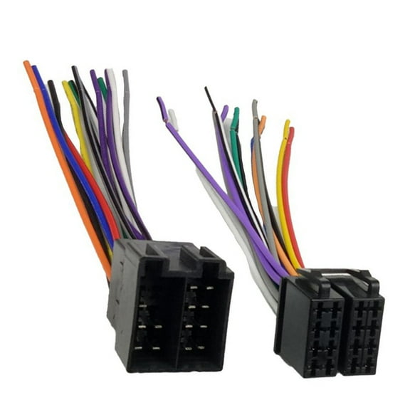 16 Pin Male   Female Radio ISO Harness Adapter Stereo Connector