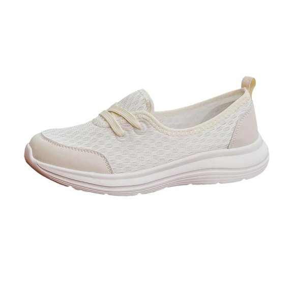 Willtoo Womens Orthopedic Shoes Arch Support Work Shoes Lightweight Slip on Non Slip Volleyball Shoes Mesh Stretch Soft 2026 Orthopedic Shoes