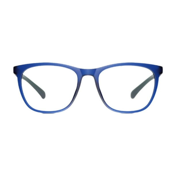 Gafas para hombre,Gafas de sol para hombre,modernas,portátiles,antideslizantes,para el trabajo,Gafas Modernas Cómodas Decoración Hogar,Gafas de lectura con marco azul elegante y diseño