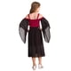 thumbnail image 4 of Disfraz de Halloween para niñas, disfraz de Cosplay victoriano, renacimiento Medieval, hombros descubiertos, manga de mariposa, vestido fluido con cordones en la parte delantera, 4 of 5