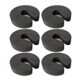 thumbnail image 1 of Lipstore 6 Pcs Protection de Doigt de Porte Remplacement Professionnel Pince à Doigt Protecteur Noir 20MM, 1 of 8