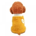 thumbnail image 5 of Pet Dog Coats Round Neck Warm Winter Flowers Sweater Fleece Pet Clothes for Small Dogs French Bulldog Puppy Dog Clothing Chihuahua Clothes, 5 of 6