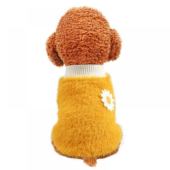 Dog Fleece Coat Pet Plush Warm Winter Sweater for Small Dogs French Bulldog Puppy
