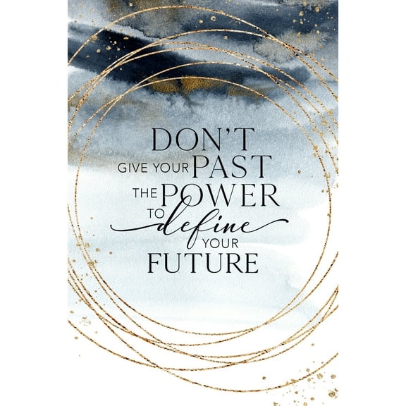 Dexsa Wood Plaque with Inspiring Quote 6 inches x 9 inches - Easel and Hanging Hook