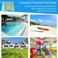 thumbnail image 4 of SDADI Giant 64 Inch 4-In-A-Row Game and Basketball Floor Game, Gray and Green, 4 of 7