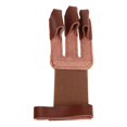 thumbnail image 1 of Guantes De Tiro Con Arco, Piel De Vacuno, Protector De 3 Ded, 1 of 8
