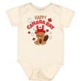 thumbnail image 3 of Inktastic Happy Canada Day Boys or Girls Baby Bodysuit, 3 of 5