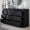 Carbon Black, variant on 9-Drawer Modern Dresser for Bedroom, Wide Wooden Chest with Anti-Tip Device, Storage Cabinet and TV Stand for Closet, Living Room