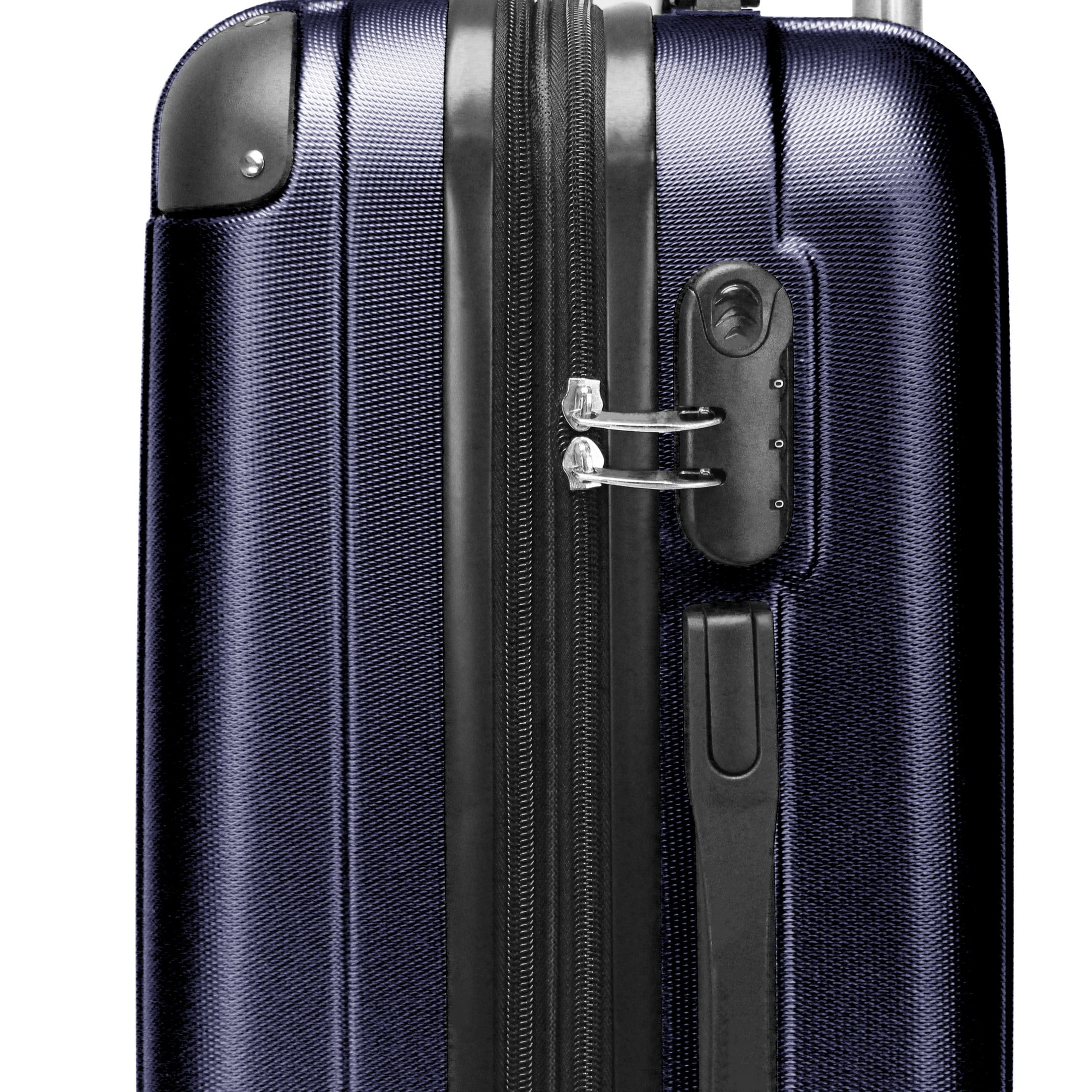 CalBags Kemyer Quest 20-Inch Carry-On Hardside Lightweight Expandable Spinner Suitcase Luggage - Navy