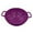 Purple, variant on Mupvlun Mini Colander - Food Strainer with Double Handles for Fruits, Vegetables, Pasta, 7.6''x5.91'' Purple