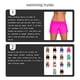thumbnail image 4 of Traje de Baño Ajustable Yuarrent Cordón Secado Rápido Pantalones Cortos Rosa Roja L, 4 of 6