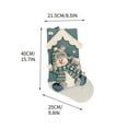 thumbnail image 4 of Xuniizn Christmas Stockings Bulk, Assorted Festive Xmas Stockings for Fireplace Mantel Decor, Traditional Holiday Ornaments, Christmas Decorations for Home, Cloth, 4 of 4