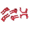 thumbnail image 4 of 2Set RC Car Steering Cup Kit Aluminum Alloy Rear Axle Seat C Base Fit for 1/8 RC Car Red, 4 of 8