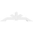 thumbnail image 2 of 84"W x 24 1/2"H x 6"D x 6"F, 7/12 Pitch, Vanguard Architectural Grade PVC Gable Bracket, 2 of 8