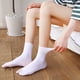 thumbnail image 3 of GOOHOCHY 5 pares de calcetines finos de verano para mujer y hombre (negro, blanco, gris, rosa y color piel)., 3 of 8