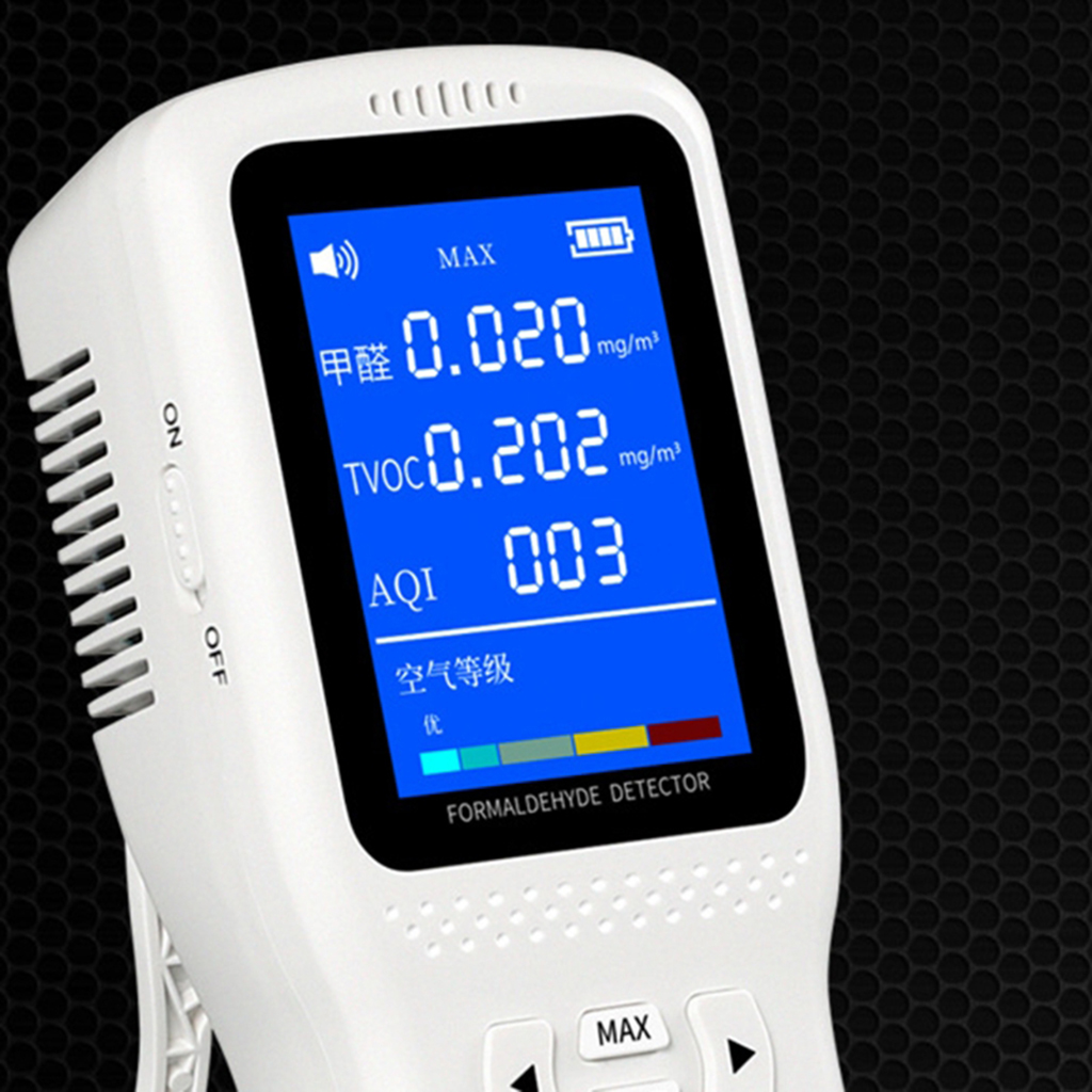 Air Quality Monitor Upgraded Tester for Formaldehyde TVOC AQI Multifunctional Air Gas Detector