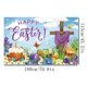 thumbnail image 3 of Banderín decorativo para fiesta de Pascua, fondo de pared para exterior, accesorios fotográficos para fiestas, 3 of 7