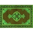 thumbnail image 1 of Ahgly Company Indoor Rectangle Persian Green Traditional Area Rugs, 3' x 5', 1 of 1