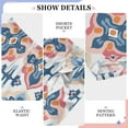 thumbnail image 6 of FORMRS Kids Pajama Pants with Pockets Size 11-12Y Boys Lounge Sleep Bottoms, Navy Blossom Mosaic, 6 of 8