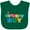 Green, variant on Inktastic Birthday Boy Letters Boys Baby Bib
