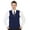 Navy, variant on Mens V-Neck Button Down Knitted Cardigan Vest