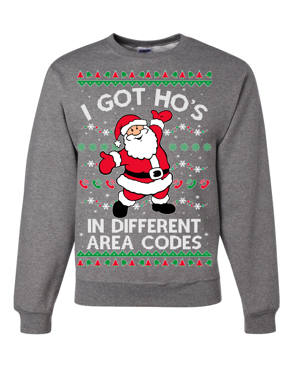 i got ho's christmas sweater
