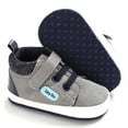thumbnail image 3 of Baby Boys Sneaker Soft Anti-Slip Sole Newborn Infant First Walkers, 3 of 5