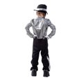 thumbnail image 3 of Michael Jackson Halloween Party Fancy Dress Cosplay Costume 3-16 Years Kids Boys Girls Performance Outfits Set, 3 of 5
