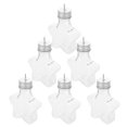 thumbnail image 2 of 6 botellas vacías rellenables para deseos, decorativas, creativas, con forma de estrella, para dulces, rellenables., 2 of 7