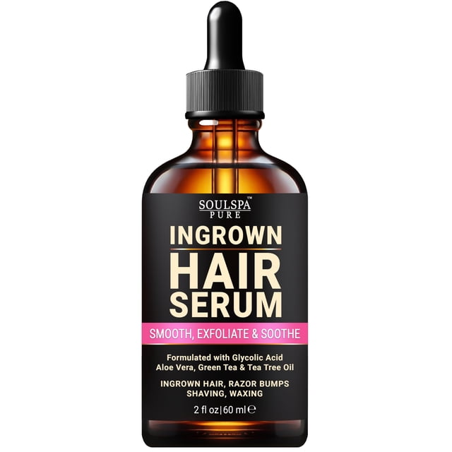 Sérum para cabello encarnado SOULSPA PURE Powerful Razor Bump, 60 ml