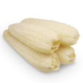 thumbnail image 1 of Esponjas de lufa orgánicas naturales, exfoliantes grandes, para baño de ducha, lufa, lufa, lufa, esponjas corporales para spa, baño de belleza y piel radiante, paquete de 4, 1 of 5