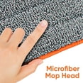 thumbnail image 2 of Superio Self-Wringing Microfiber Cleaning Mop, Hands-Free Miracle Flat Mop with Wringing Blade for Home, Kitchen, Bathroom - Hardwood, Laminate, Tile, 2 of 7