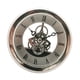 thumbnail image 5 of 103 mm Dial Reloj de con números Insertar con adornos plateados Fabricación de relojes de pared artesanales - Plata Yuyangstore Inserto de reloj de cuarzo esqueleto, 5 of 8