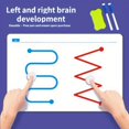 thumbnail image 1 of 20 pcs pattern Left and right brain development toys for children's whole brain thinking training, concentration, attention, fine motor training Puzzle teaching aids Halloween Christmas Gift, 1 of 5
