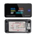 thumbnail image 3 of ZOUSSIQI KWS DC200 10A Voltmeter Ammeter DC 8‑ 0‑10A Color LCD Screen 7 in 1 Multifunction DC Multimeter with 10A Current Shunt EL225#49828, 3 of 9